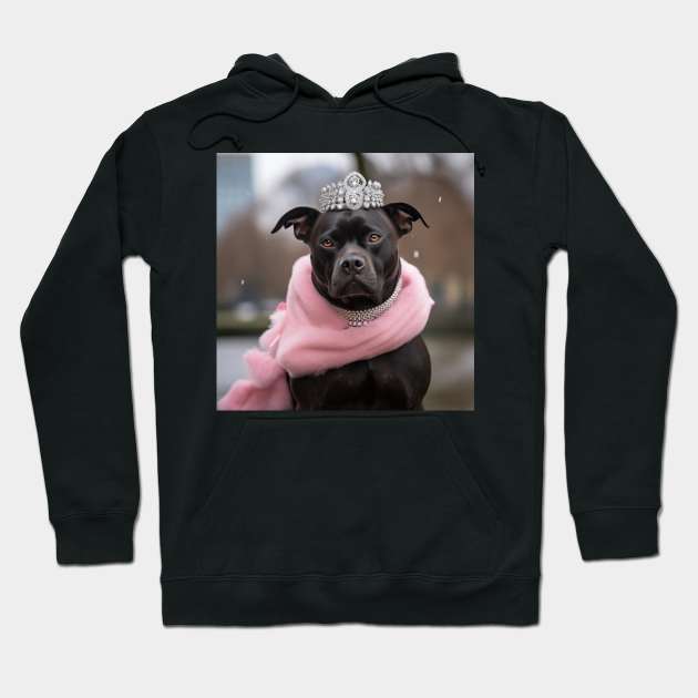 Princess Staffy Hoodie by Enchanted Reverie